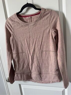 Lululemon Exhalation Pullover II, Mojave Magenta